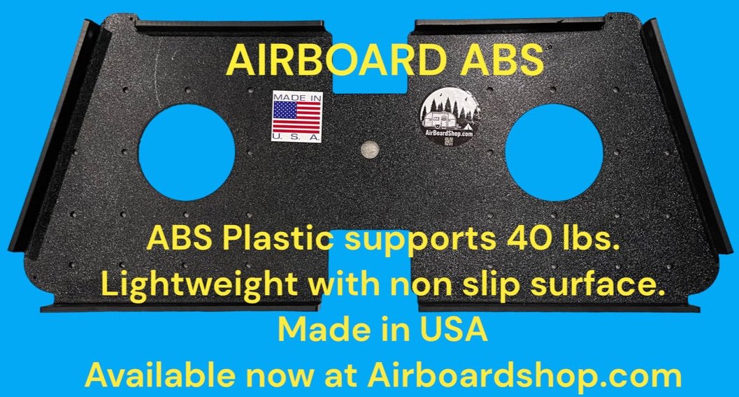 Airboard Edge: Airstream 20/30 Pound Propane Storage Shelf