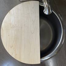 Airstream Round Sink Cover, Flying Cloud, International, Airstream 16" Round Sinks
