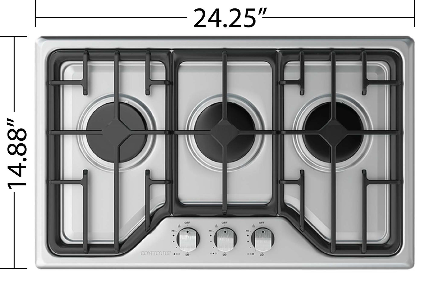 Airstream Classic Cooktop Cover, 2023 & Newer, Airstream Accessory, Decor