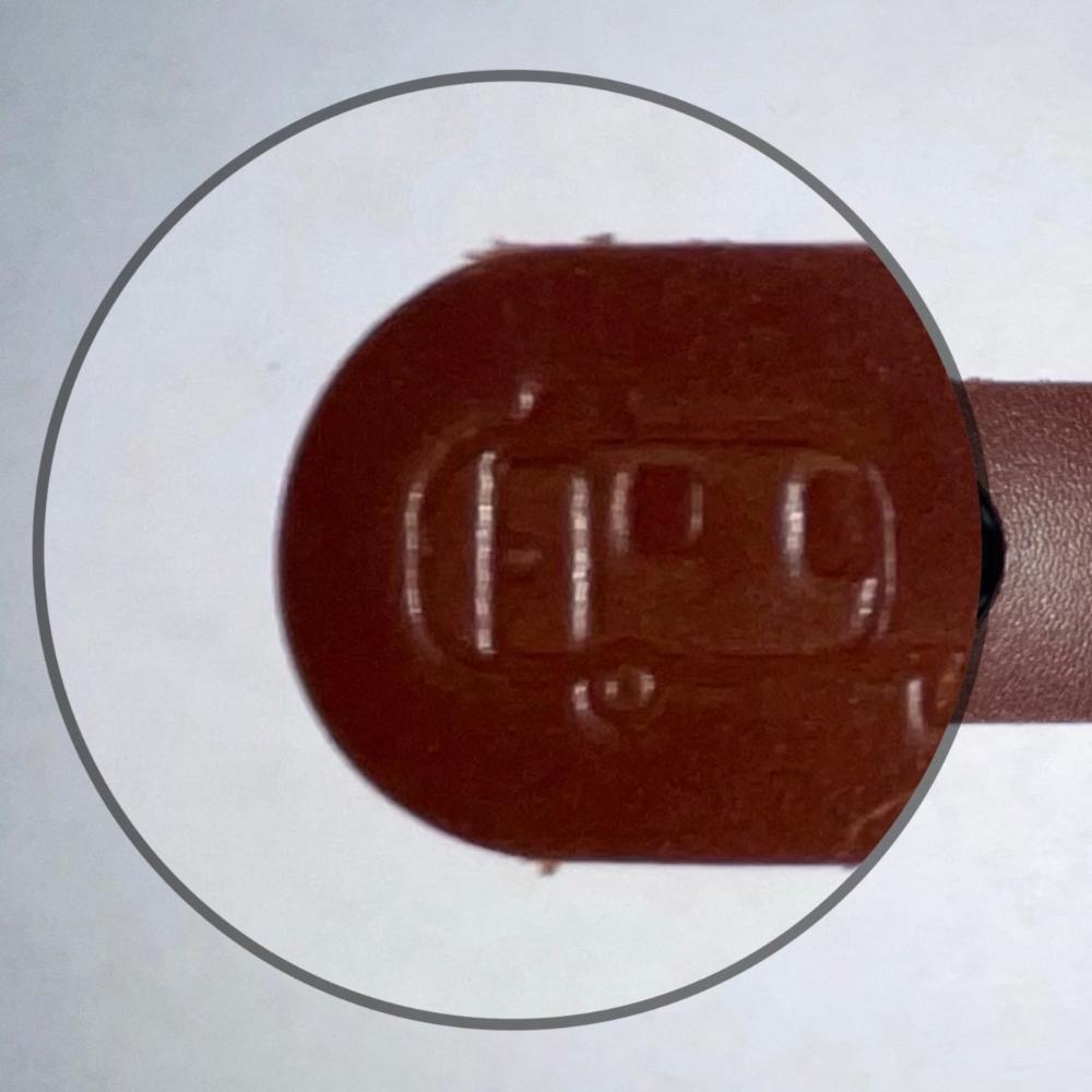 Leather Curtain Strap for Airstream Trailers with Split Bath or Single Curtain